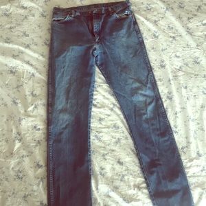 Wrangler 13MWZPW 38x38 straight leg jeans